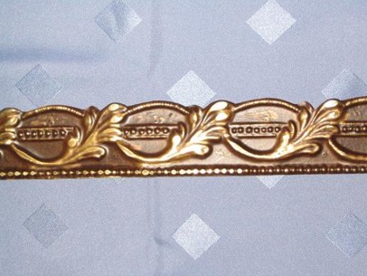 Fólia dísz nógrádi kis levél bronz